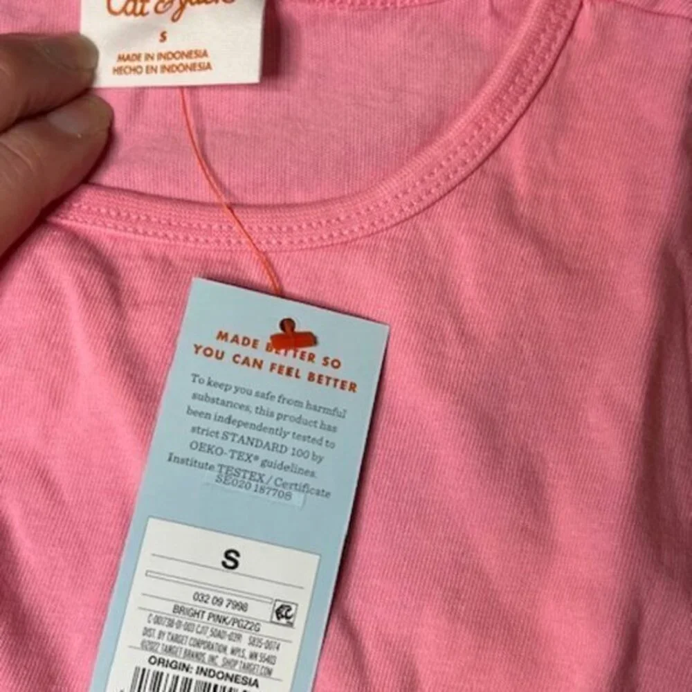 SALE!! 2 for $15 NWT Girl's Cat & Jack Sleeveless Pullover Dress‎ Pink Small